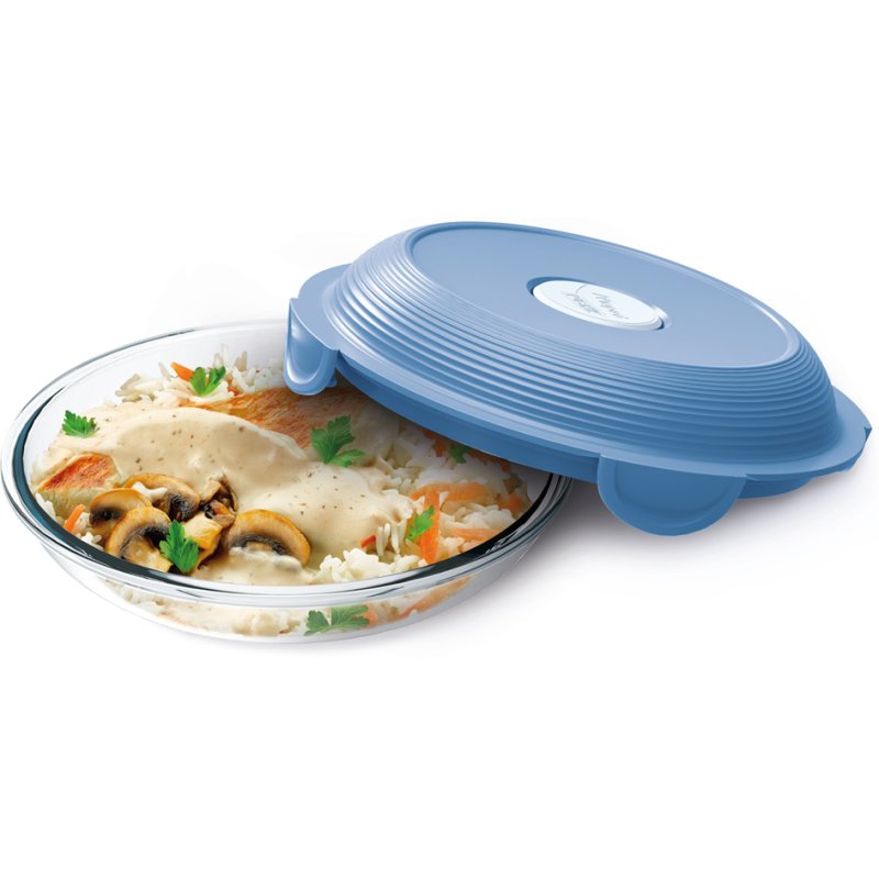 Maped PICNIK magnetronbord van glas, grijs, 700 ml, met deksel